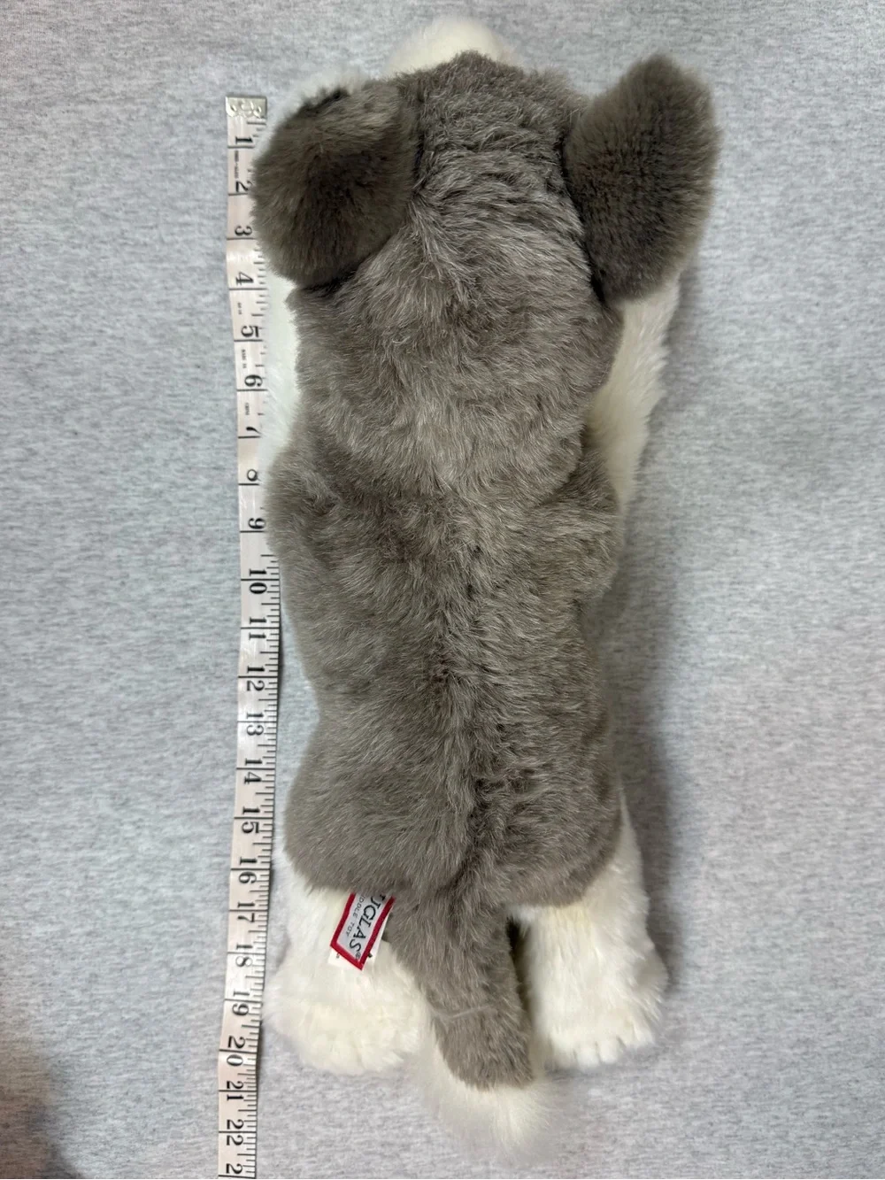 Douglas Cuddle Toys Geno Husky Plush Gray White - 19”